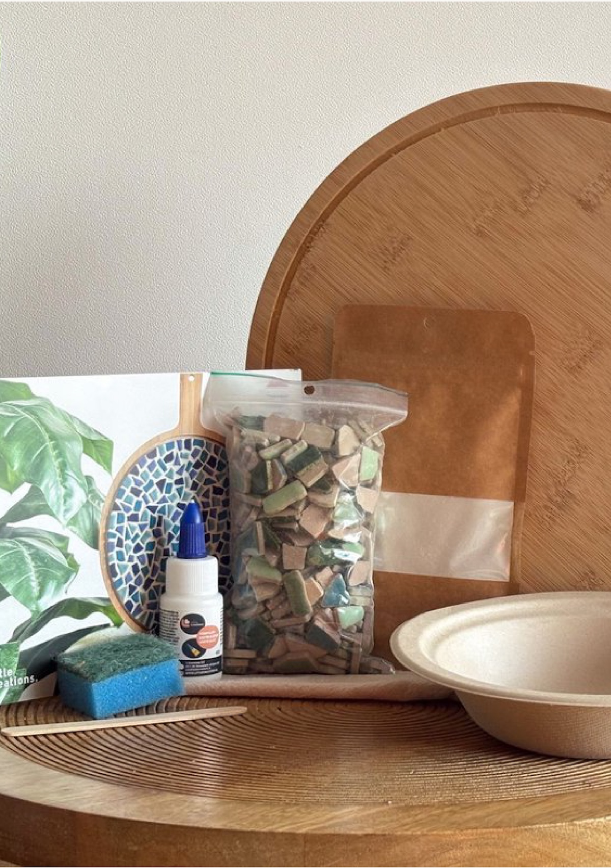 DIY mozaïek borrelplank - Afbeelding 3
